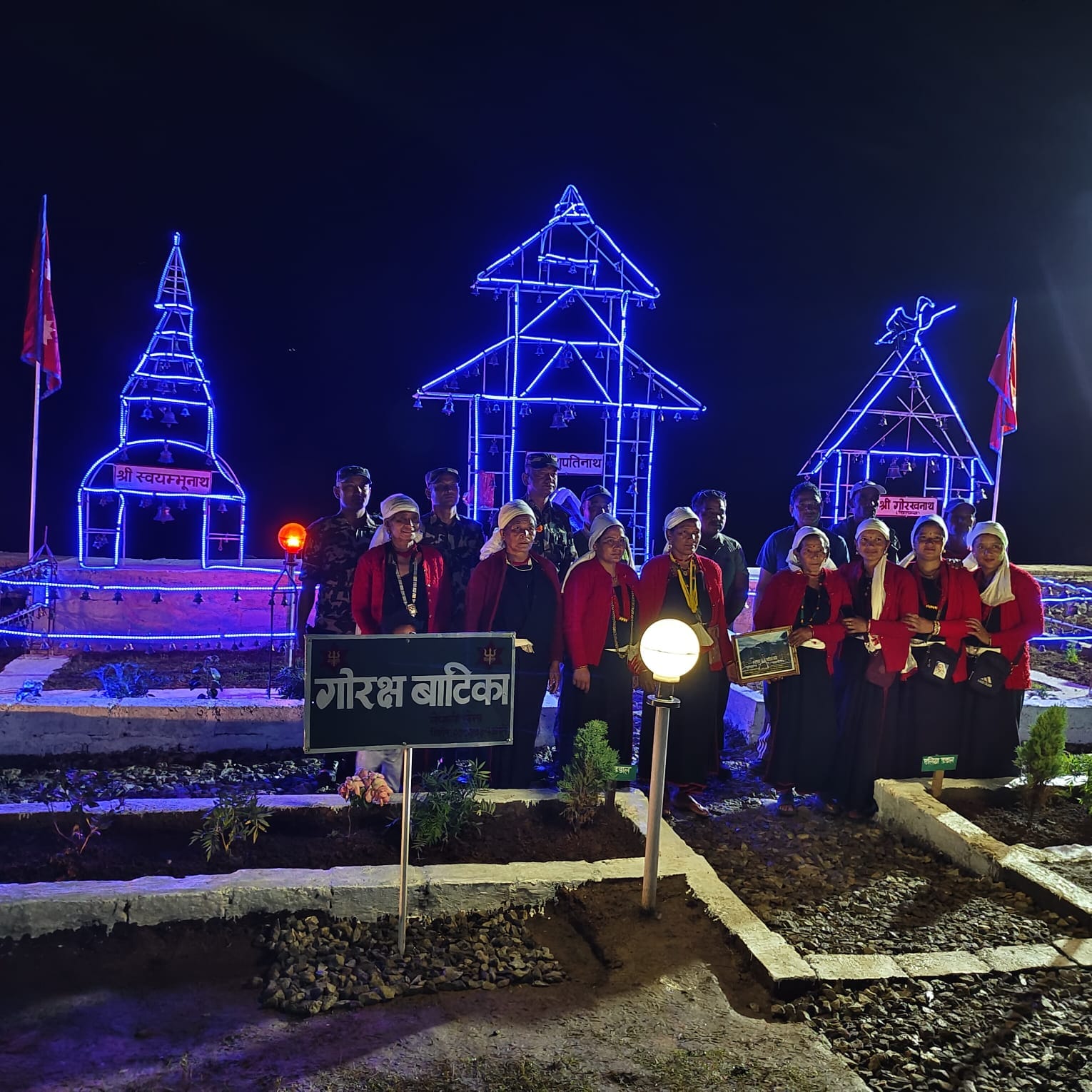 नेपाली सेनाद्वारा ब्याँसको गोरखनाथ मन्दिरलाई सौन्दर्यकरण संगै  गोरक्ष बाटीका निर्माण गरी स्थानीयलाई हस्तान्तरण